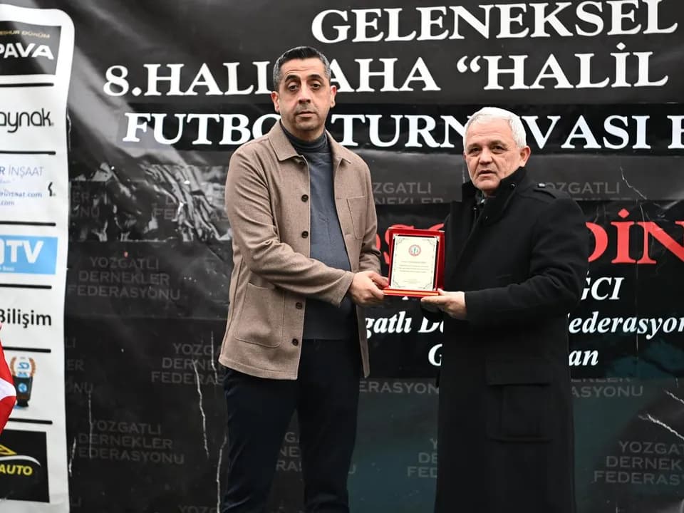 8. GELENEKSEL HALİL ÜNLER FUTBOL TURNUVASI ÖDÜL TÖRENİ — fotoğraf 18
