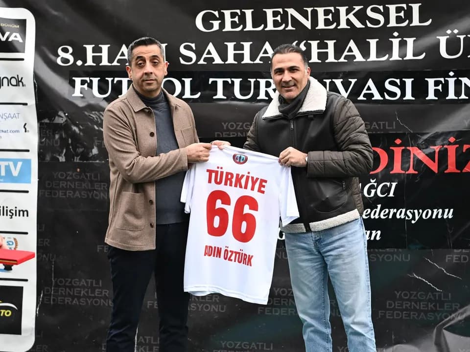 8. GELENEKSEL HALİL ÜNLER FUTBOL TURNUVASI ÖDÜL TÖRENİ — fotoğraf 16